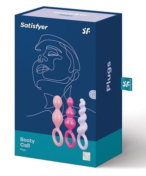 Satisfyer Plug Set of 3 - Asst. Colors