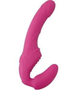 Adam & Eve Eve's Vibrating Strapless Strap On - Pink