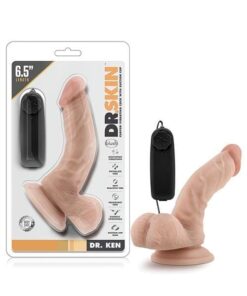 Blush Dr. Skin Dr. Ken 6.5" Cock w/Suction Cup - Vanilla