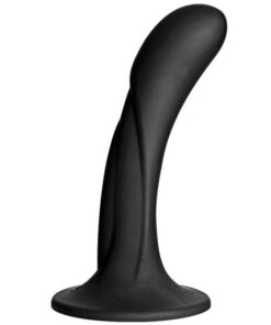 Vac-U-Lock G Spot Silicone Dong - Black