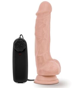 Blush Dr. Skin Dr. Tim 7.5" Cock w/Suction Cup - Vanilla