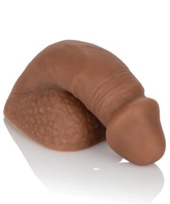 Packer Gear 4" Silicone Packing Penis - Brown