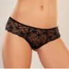 Adore Sweetheart Panty Black O/S