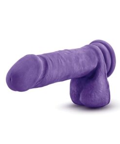 Blush Au Naturel Bold Hero 8" Dildo - Purple