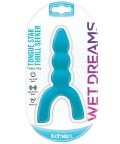 Wet Dreams Tongue Star Thrill Seeker Vibe - Blue