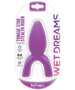 Wet Dreams Tongue Star Stealth Rider Vibe - Purple