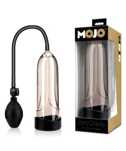 Mojo Zero Gravity Penis Pump Enlarger - Black/Smoke