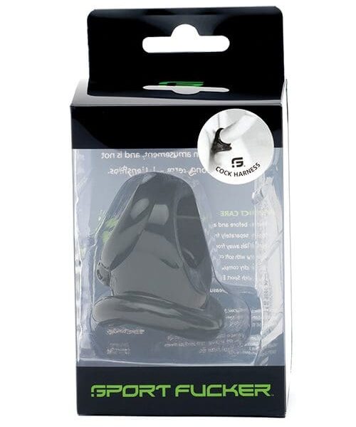 Sport Fucker Cock Harness - Black