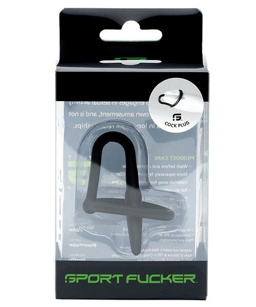 Sport Fucker Cock Plug - Black