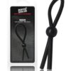 Rock Solid Lasso Single Adjustable Lock Black Silicone