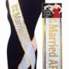 Soon to be Married AF Bachelorette Sash