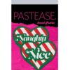 Pastease Naughty/Nice Candy Canes Heart - Multicolors O/S