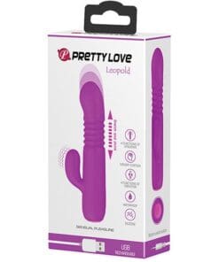 Pretty Love Leopold Mini Thruster - Fuchsia