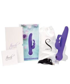 Touch by Swan Duo Rabbit Vibrator - Purple