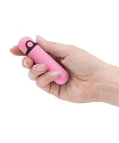 Simple & True Rechargeable Vibrating Bullet - Pink