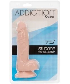 Addiction Mark 7.5" Dildo - Beige