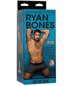 Signature Cocks ULTRASKYN 7" Cock w/Removeable Vac-U-Lock Suction Cup - Ryan Bones