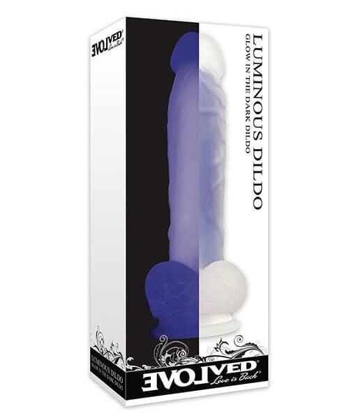 Evolved Luminous Dildo Non Vibrating - Purple