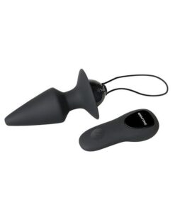 Evolved Plug & Play Remote Anal Plug - Black