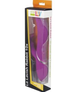 GigaLuv Rechargeable Le Lavish Rabbit 10 Functions - Purple