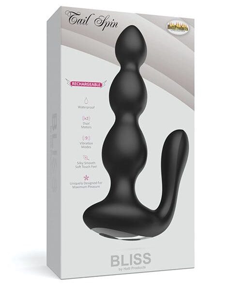 Bliss Tail Spin Anal Vibe - Black