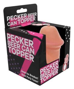 Pecker Beer Can Topper