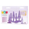 Try-Curious Anal Plug Kit - Purple