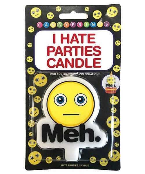 I Hate Parties Candle - Meh