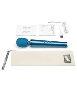 Le Wand Petite Rechargeable Massager - Blue