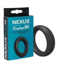 Nexus Enduro Plus Silicone Cock Ring - Black