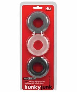 Hunky Junk C Ring Multi Pack - Asst. Colors Pack of 3