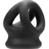 Oxballs Tri-Squeeze Cocksling/Ball Stretcher - Black Ice