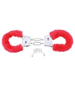 Fetish Fantasy Series Beginner's Furry Cuffs - Red