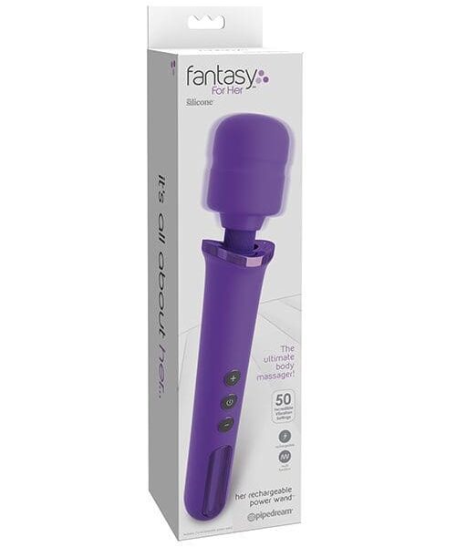 Fantasy for Her Rechargeable Power Wand - Purple