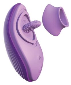 Fantasy for Her Silicone Fun Tongue - Purple