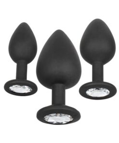 Silicone Gem Anal Kit - Black