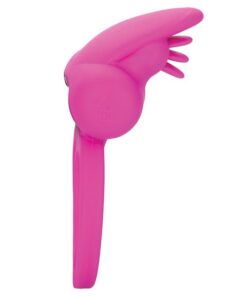 Silicone Rechargeable Dual Clit Flicker Enhancer - Pink