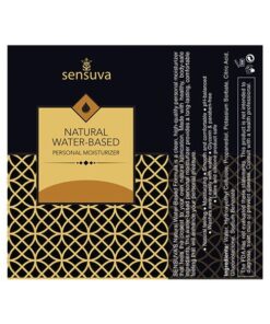 Sensuva Natural Water Based Personal Moisturizer - 1.93 oz Salted Caramel