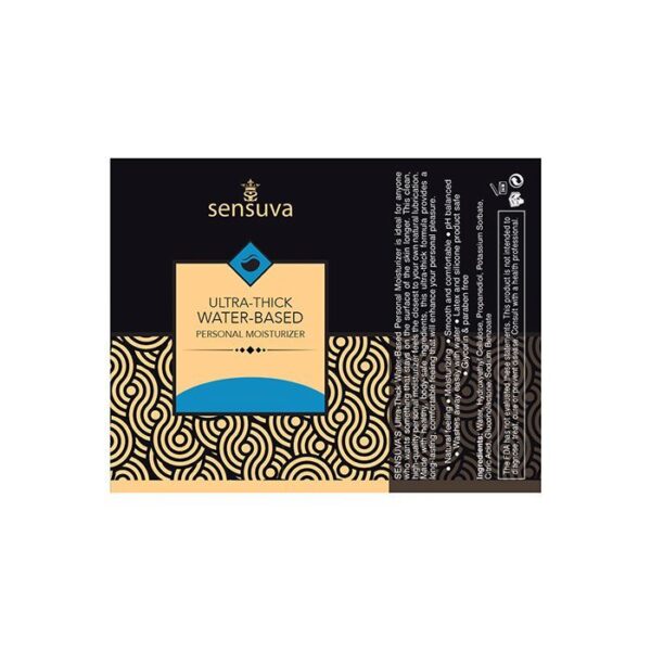 Sensuva Ultra Thick Water Based Personal Moisturizer - 1.93 oz Unscented