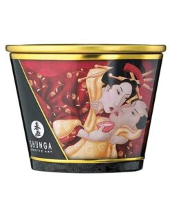 Shunga Massage Candle Romance - 5.7 oz Strawberry Wine