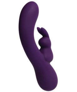 VeDO Kinky Bunny Plus Rechargeable Dual Vibe - Deep Purple