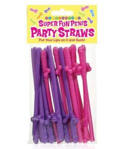 Super Fun Penis Party Straws