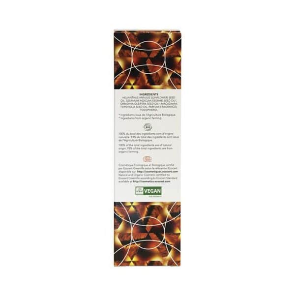 EXSENS Organic Body Oil w/Stones - Tiger Eye Macadamia 100 ml