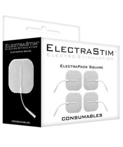 ElectraStim Accessory - Square Self Adhesive Pads (Pack of 4)