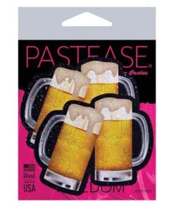 Pastease Premium Clinking Beer Mugs - Yellow O/S