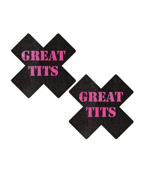 Pastease Premium Great Tits Cross - Black/Pink O/S