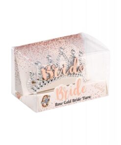 Bride Tiara - Rose Gold