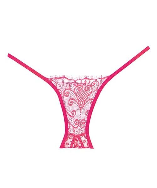 Adore Lace Enchanted Belle Panty Hot Pink O/S