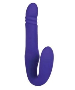 Adam & Eve Eve's Ultimate Thrusting Strapless Strap On - Purple