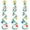 Holiday Tree Whirls Décor - Multi Color